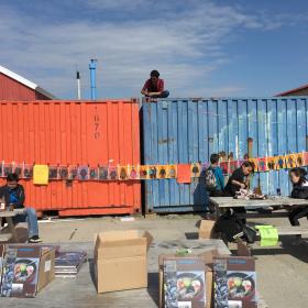 The Future Belongs To Us. Foto: en af de deltagende unge fra projekt Siunissaqs workshops