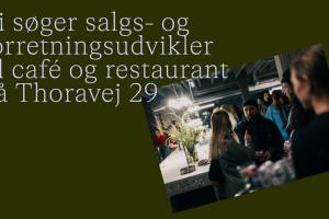 Salgs- og forretningsudvikler til café og restaurant