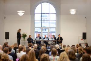 Charlottenborgs Kaffeklub i samarbejde med Bikubenfonden. Foto af Vilde Livsdatter.