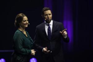 Stéphanie Surrugue og Kåre Quist. Foto: Bjarne Hermansen