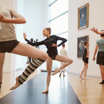 Fra SMK Onsdag, hvor Den Kongelige Ballet opfører ballet på Statens Museum for Kunst. Foto: Karen Søndergaard