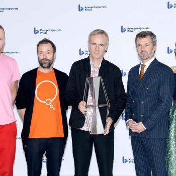 Kunstnergruppen Superflex modtog Kronprinsparrets Kulturpris 2021. Fotograf: Agnete Schlichtkrull